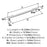 Renown Zinc Polished Chrome Cabinet Pull 16