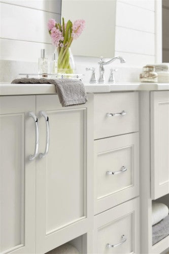 Revitalize Zinc Polished Chrome Cabinet Pull 24