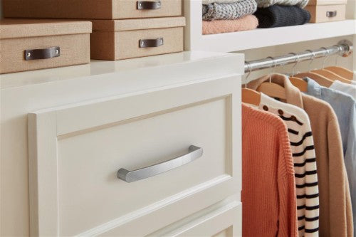 Rift Zinc Polished Chrome Cabinet Pull 12