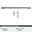 Riva Zinc Polished Chrome Cabinet Pull 21