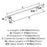 Riva Zinc Polished Chrome Cabinet Pull 16