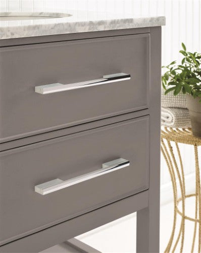 Separa Aluminum Polished Chrome Cabinet Pull 5
