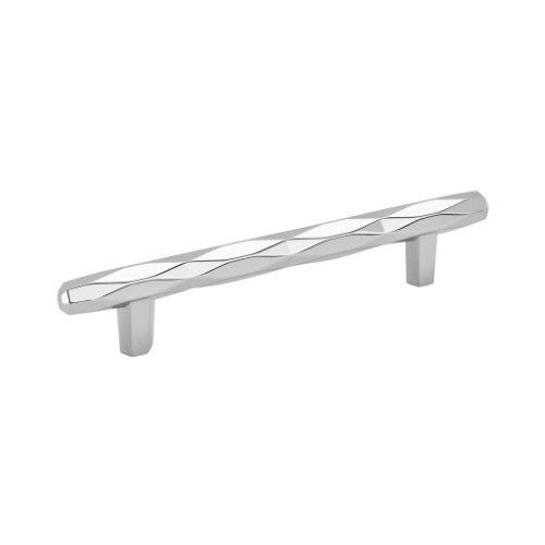 St. Vincent Zinc Polished Chrome Cabinet Pull 3