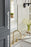 St. Vincent Zinc Polished Chrome Cabinet Pull 16