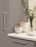 Status Aluminum Polished Chrome Cabinet Pull 8