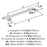 Surpass Zinc Polished Chrome Cabinet Pull 12