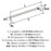 Townsend Zinc Polished Chrome Cabinet Pull 13