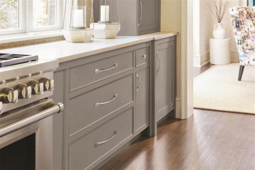 Uprise Zinc Polished Chrome Cabinet Pull 10