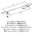 Westerly Zinc Polished Chrome Cabinet Pull 16
