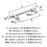 Winsome Zinc Polished Chrome Cabinet Pull 10