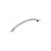 Arc Zinc Polished Chrome Cabinet Pull 1