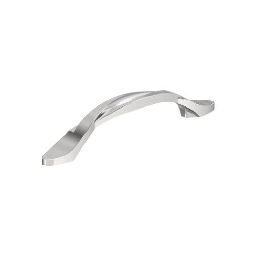 Intertwine Aluminum Polished Chrome Cabinet Pull 2