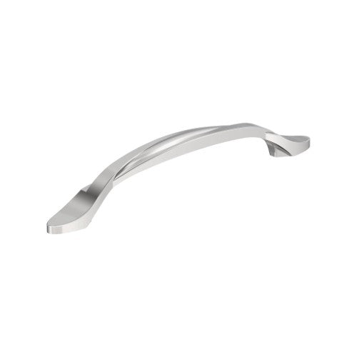 Intertwine Aluminum Polished Chrome Cabinet Pull 3
