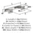 Triomphe Zinc Polished Chrome Cabinet Pull 5
