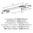 Triomphe Zinc Polished Chrome Cabinet Pull 8