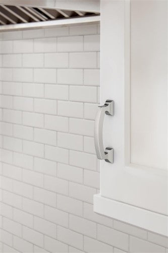 Incisive Zinc Polished Chrome Cabinet Pull 10
