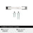 Incisive Zinc Polished Chrome Cabinet Pull 9