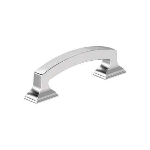 Incisive Zinc Polished Chrome Cabinet Pull 1