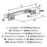 Incisive Zinc Polished Chrome Cabinet Pull 6