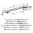 Composite Zinc Polished Chrome Cabinet Pull 10