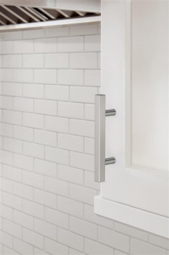 Bar Pulls Square Zinc Polished Chrome Cabinet Pull 10
