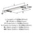 Bar Pulls Square Zinc Polished Chrome Cabinet Pull 7