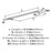 Bar Pulls Hollow Stainless Steel Polished Chrome Cabinet Pull 15