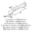 Inspirations Zinc Polished Chrome Cabinet Pull 7