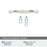 Inspirations Zinc Polished Chrome Cabinet Pull 9