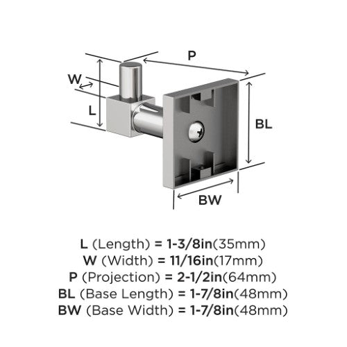 Appoint Zinc Chrome Hook 2