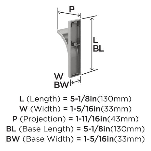 Apex Zinc Polished Chrome Hook 2