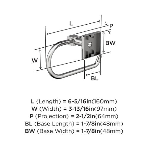 Appoint Zinc Chrome Toilet Paper Holder 2
