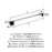 Blackrock Zinc & Stainless Steel Chrome Towel Bar 6
