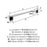 Revitalize Zinc & Stainless Steel Chrome Towel Bar 3