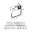 Mulholland Zinc Chrome Towel Ring 2