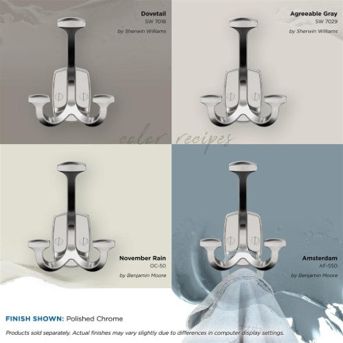 Vicinity Zinc Polished Chrome Hook 7