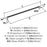 Esquire Zinc & Stainless Steel Polished Nickel / Black Bronze Appliance Pull 6