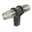 London Zinc Polished Nickel / Black Bronze Cabinet Knob 1
