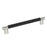 Esquire Zinc  Polished Nickel / Black Bronze Cabinet Pull 1