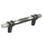 London Zinc Polished Nickel / Black Bronze Cabinet Pull 3