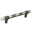 London Zinc Polished Nickel / Black Bronze Cabinet Pull 4