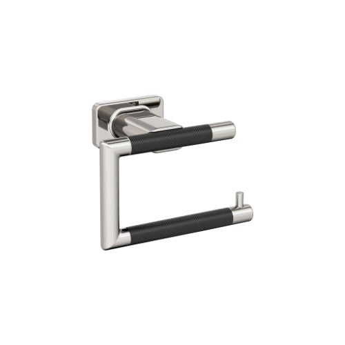Esquire Zinc & Stainless Steel Polished Nickel / Black Bronze Toilet Paper Holder 1