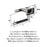 Esquire Zinc & Stainless Steel Polished Nickel / Black Bronze Toilet Paper Holder 2