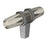 London Zinc Polished Nickel / Black Chrome Cabinet Knob 1
