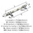 London Zinc Polished Nickel / Black Chrome Cabinet Pull 9