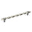 London Zinc Polished Nickel / Black Chrome Cabinet Pull 2
