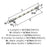 London Zinc Polished Nickel / Black Chrome Cabinet Pull 7