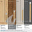 Esquire Zinc & Stainless Steel Polished Nickel / Champagne Bronze Cabinet Pull 24