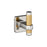 Esquire Zinc & Stainless Steel Polished Nickel / Champagne Bronze Hook 1