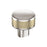 Esquire Zinc Polished Nickel / Golden Champagne Cabinet Knob 1